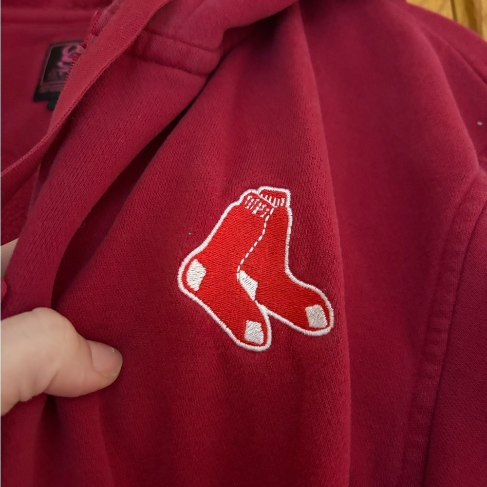 Red Sox Sports Red Fleece Hoodie - Picture 2 of 4